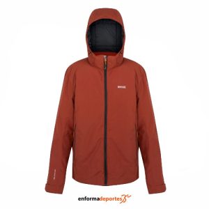 CHAQUETA HOMBRE REGATTA FRELTON | RED OCHRE(BLACK)