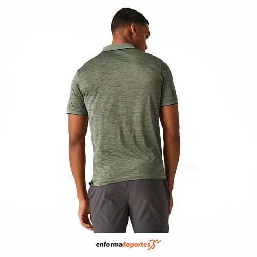 POLO HOMBRE REGATTA REMEX II | AGAVE GREEN - Imagen 3