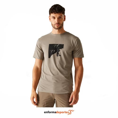 CAMISETA HOMBRE REGATTA FINGAL STRETCH | GOLDEN SAND - Imagen 3