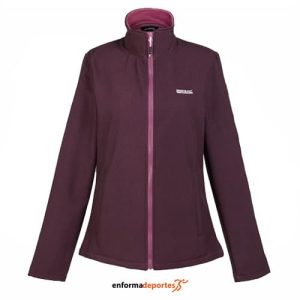 Softshell mujer Regatta Connie V | DEEP PLUM MARL