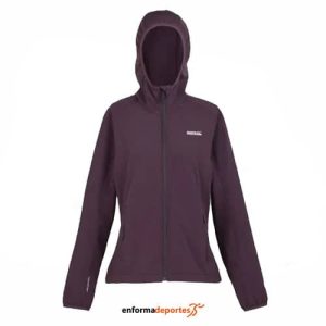 SOFTSHELL MUJER REGATTA AREC III | DEEP PLUM
