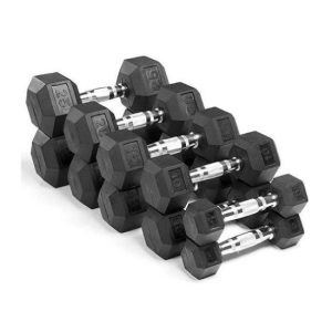 Mancuerna hexagonal con caucho Runic (und)