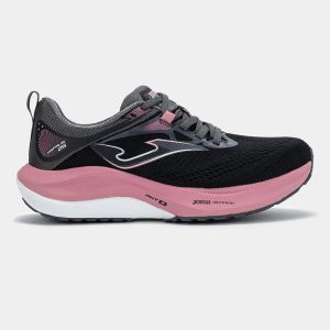 Zapatillas Running Hispalis Lady 2601 Negro Rosado