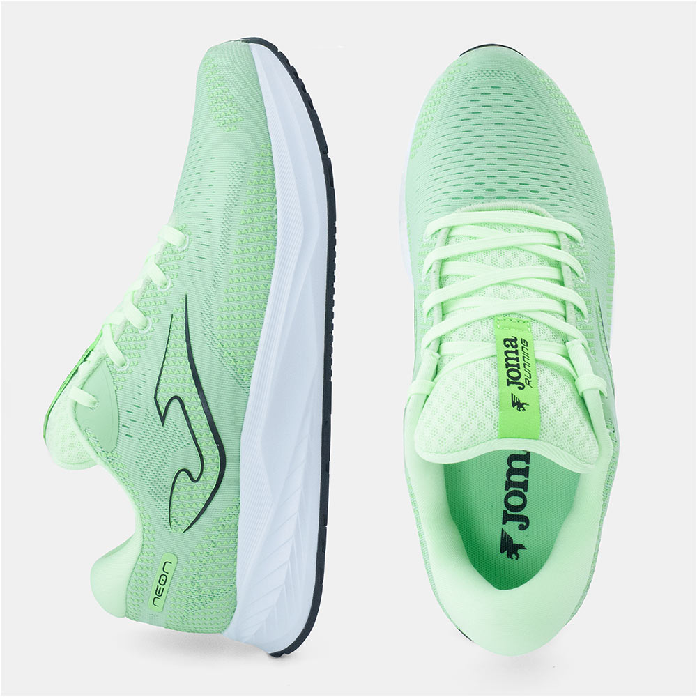 Zapatillas Running Neon Men 2511 Verde Menta - Imagen 4
