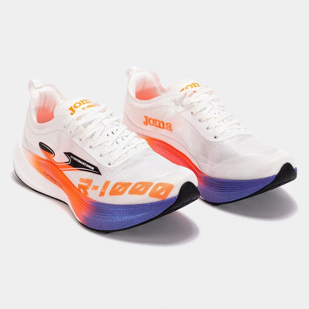 Zapatillas Running R.1000 2502 Unisex Blanco Naranja - Imagen 3