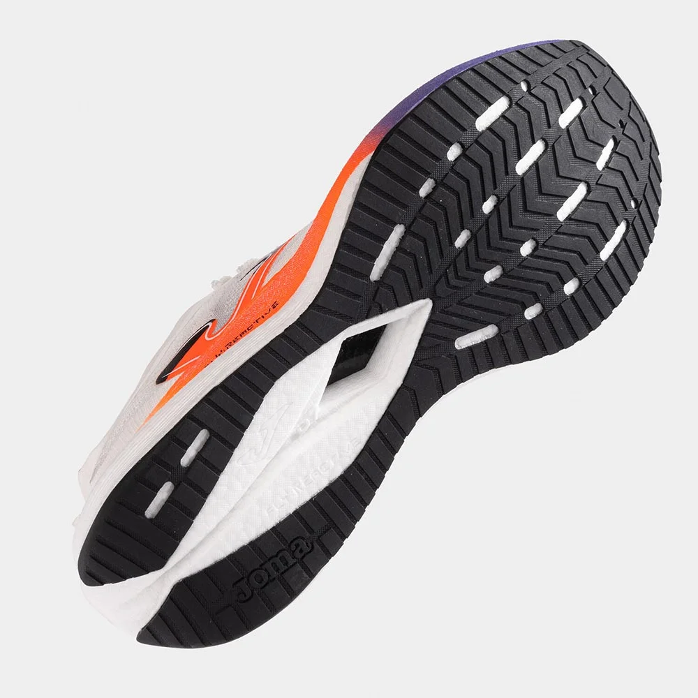 Zapatillas Running R.1000 2502 Unisex Blanco Naranja - Imagen 6