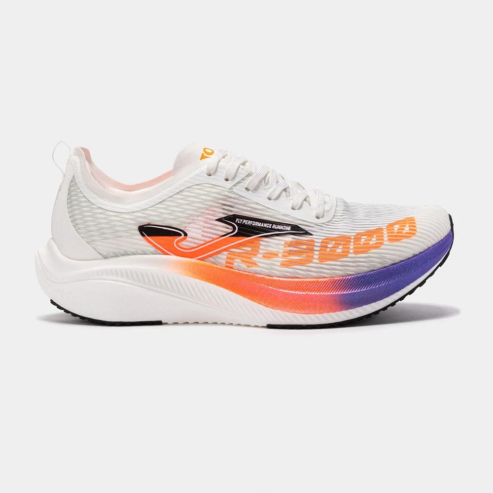 Zapatillas Running R.3000 Unisex 2502 Blanco Naranja - Imagen 2