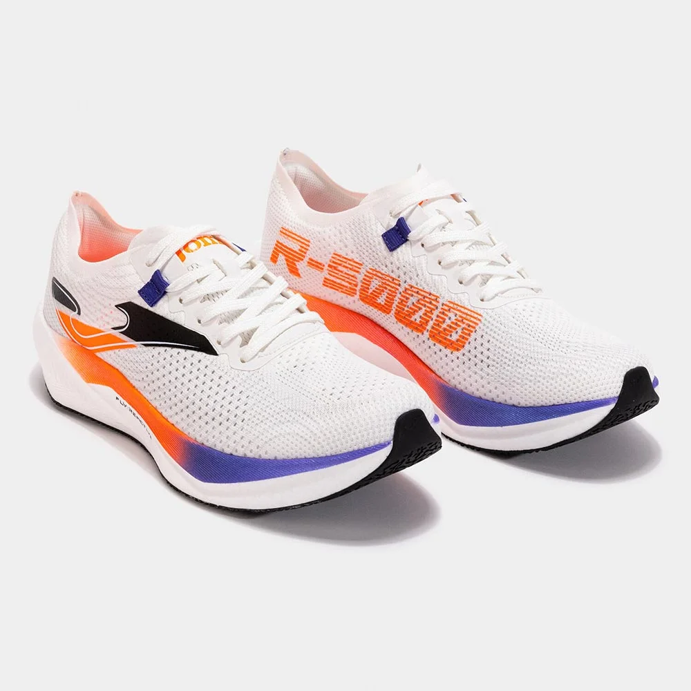 Zapatillas Running R.5000 2502 Unisex Blanco Naranja - Imagen 3