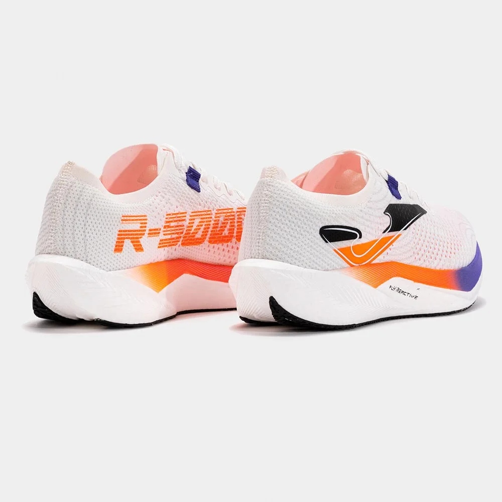 Zapatillas Running R.5000 2502 Unisex Blanco Naranja - Imagen 4