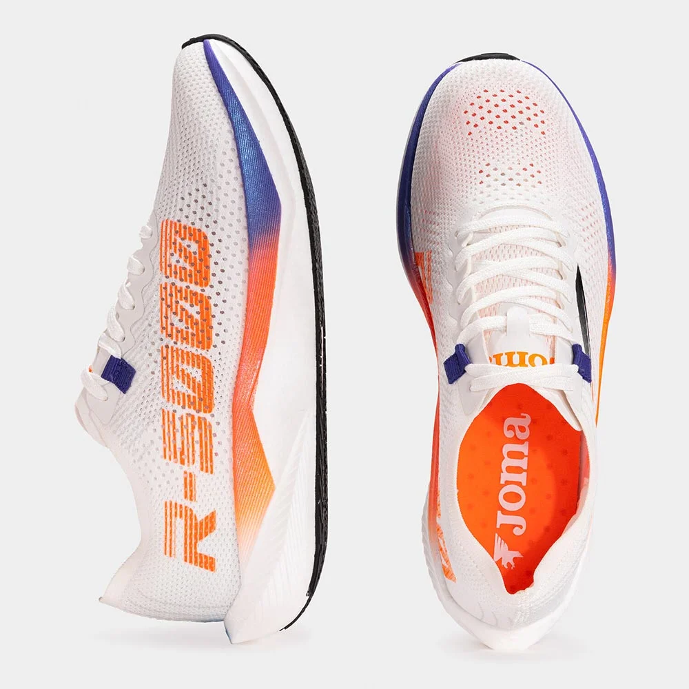 Zapatillas Running R.5000 2502 Unisex Blanco Naranja - Imagen 5