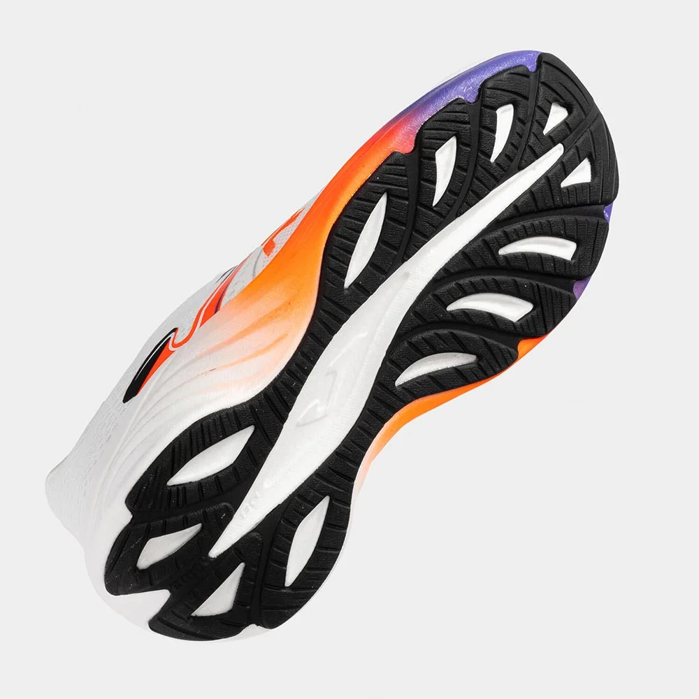 Zapatillas Running R.6000 Unisex 2502 Blanco Naranja - Imagen 6