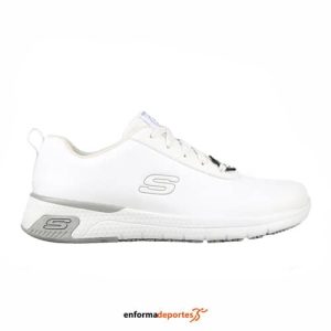 ZAPATILLA MUJER SKECHERS MARSING-GMINA | WHITE PRIME ASIA LEATHER