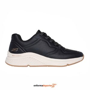 ZAPATILLA MUJER SKECHERS BOBS ARCH COMFORT B SWEET | BLACK PU