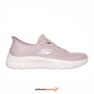 Zapatilla mujer Skechers Go Walk Flex- Grand | MAUVE TEXTILE/TRIM