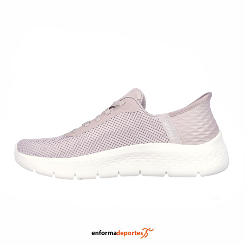 Zapatilla mujer Skechers Go Walk Flex- Grand | MAUVE TEXTILE/TRIM - Imagen 3