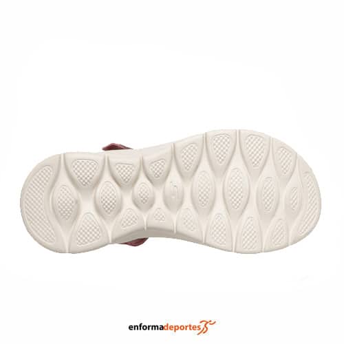 Sandalias mujer Skechers Go Walk Flex Sandal – Illumin | MAUVE TEXTILE - Imagen 4