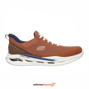 ZAPATILLA HOMBRE SKECHERS ARCH FIT ORVAN – KINCADE | RUST KNIT / SYNTHETIC
