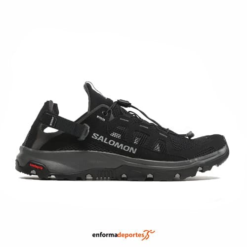 Zapatilla hombre Salomon Techamphibian 5 | BLACK/MAGNET/MONUMENT - Imagen 2