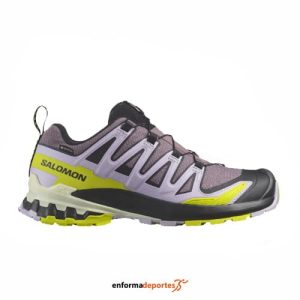 Zapatilla mujer Salomon Xa Pro 3D V9 Gtx | MOONSCAPE/ORCHID PETAL/SU