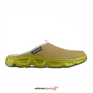 SANDALIAS HOMBRE SALOMON REELAX SLIDE 6.0 | SOUTHERN MOSS/VANILLA ICE