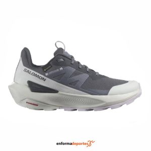 ZAPATILLA MUJER SALOMON ELIXIR ACTIV GTX | INDIA INK/GLACIER GRAY/OR