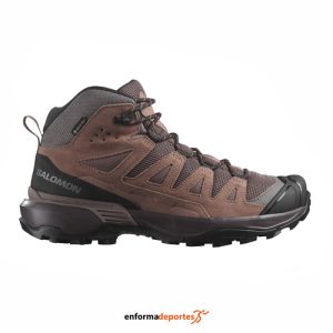 Bota mujer Salomon X Ultra 360 Ltr Mid Gtx | PEPPERCORN/COGNAC/HOT COR