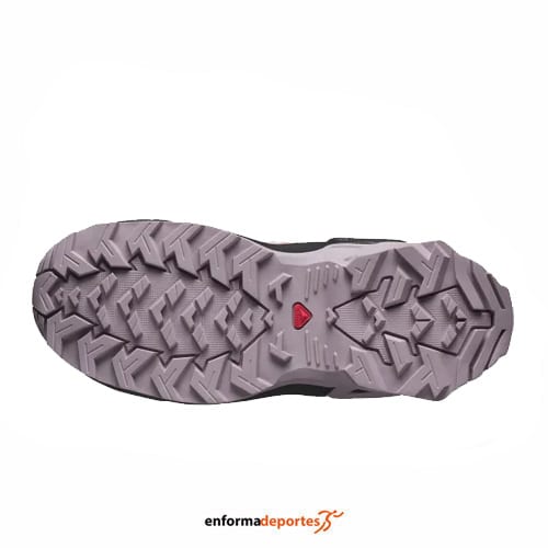 Zapatilla junior Salomon X Ultra Gtx | NIRVANA/BLACK/FUSION CORA - Imagen 4