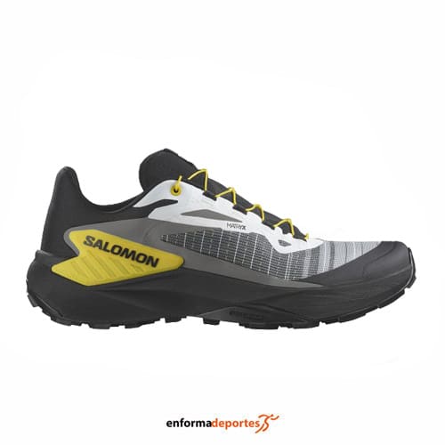 Zapatilla hombre Salomon Genesis | BLACK/WHITE/LEMON - Imagen 2
