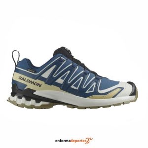 Zapatilla Hombre Salomon xa Pro 3D V9 Gtx | DARK BLUE/ICICLE/ALOE