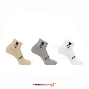 Calcetines unisex Salomon EveryDay Ankle | VANILLA ICE/METAL/HAZELNU