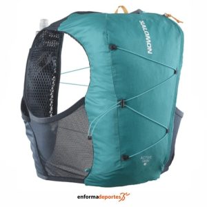 CHALECO HIDRATACION SALOMON ACTIVE SKIN 8 SET | TAHITIAN TIDE/CARBON/PEAC