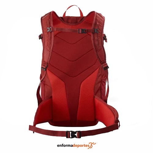 Mochila unisex Salomon Trailblazer 30 | RED DAHLIA/HIGH RISK RED/ - Imagen 3