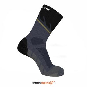 CALCETINES SALOMON SPEEDCROSS CREW | INDIA INK/BLACK/DRIED HER