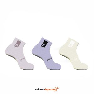 Calcetines unisex Salomon EveryDay Ankle | HUSHED VIOLET/PURPLE HEAT