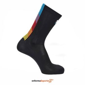 Calcetines Unisex Salomon Pulse Race Flag Crew | BLACK/