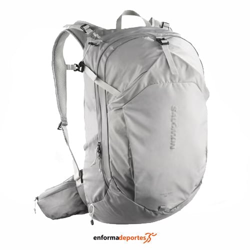 Mochila unisex Salomon Trailblazer 30 | CLOUDBURST/PALOMA/SILVER
