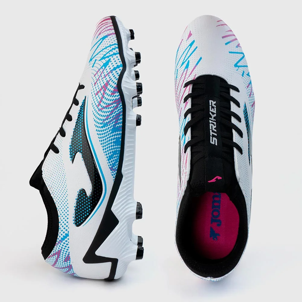 Zapatillas Futbol Striker 2502 FG Blanco - Imagen 4