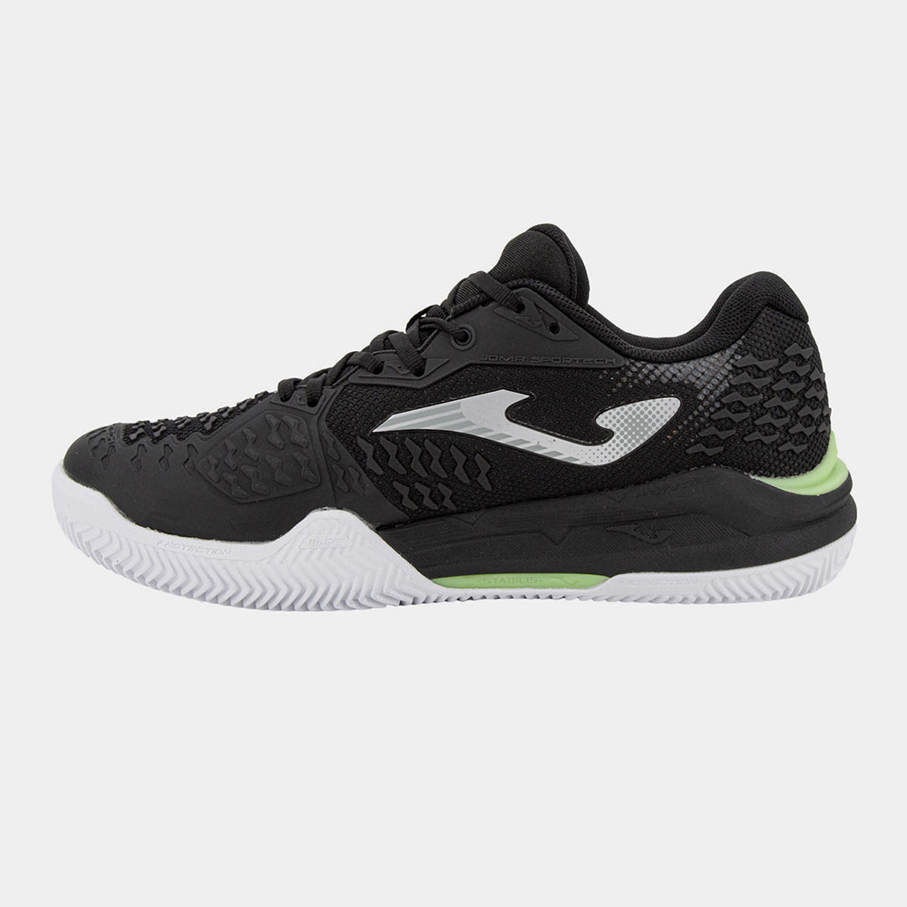 Zapatillas Tenis ACE Men 2501 C Negro Verde - Imagen 4