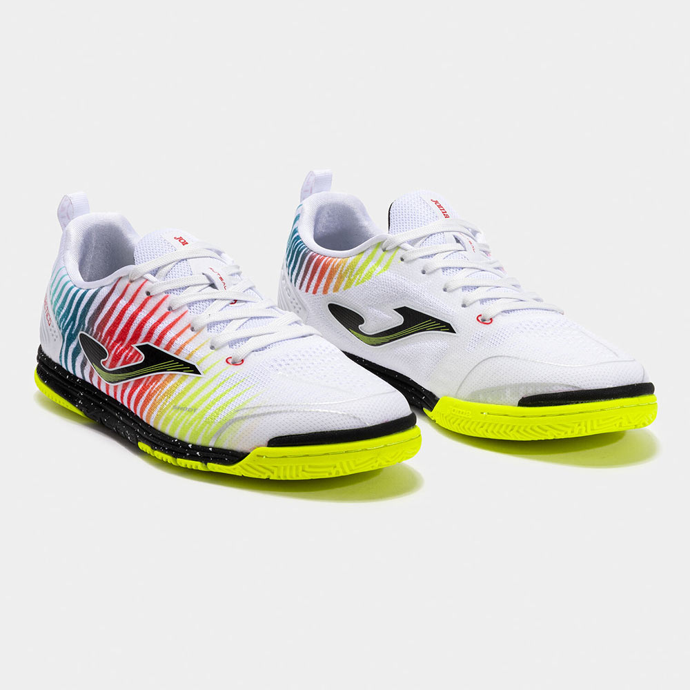 Zapatillas Futbol Sala Tactico 2576 IN Blanco Multicolor - Imagen 3