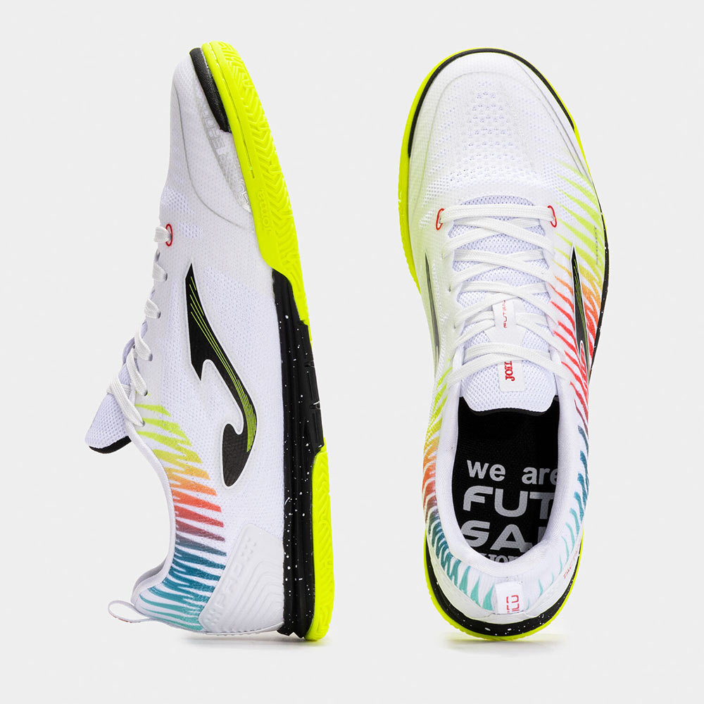 Zapatillas Futbol Sala Tactico 2576 IN Blanco Multicolor - Imagen 5