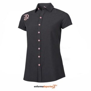 CAMISA MUJER TERNUA KOTNIA ST | 1303 BLACK/PASTEL PINK
