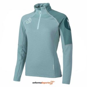 PULLOVER MUJER TERNUA LEMIKA FA24 | 3488 E-GREY MINT