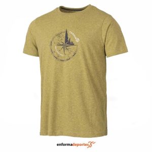 CAMISETA HOMBRE TERNUA BENTON | 8527 GREEN SHEEN