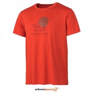 CAMISETA HOMBRE  TERNUA LOGNA | 2101 ORANGE