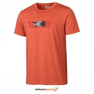 CAMISETA HOMBRE TERNUA DYKE | 1251 FLAMINGO