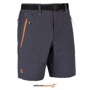 Pantalon corto hombre Ternua Friz 1241138 | 1293 GREY/BURNT