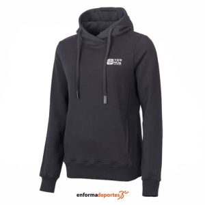 SUDADERA MUJER TERNUA AVIRON BAY | 9937 NEGRO
