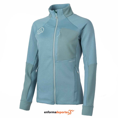 SOFTSHELL MUJER TERNUA KALEKKIA | 3488 E-GREY MINT