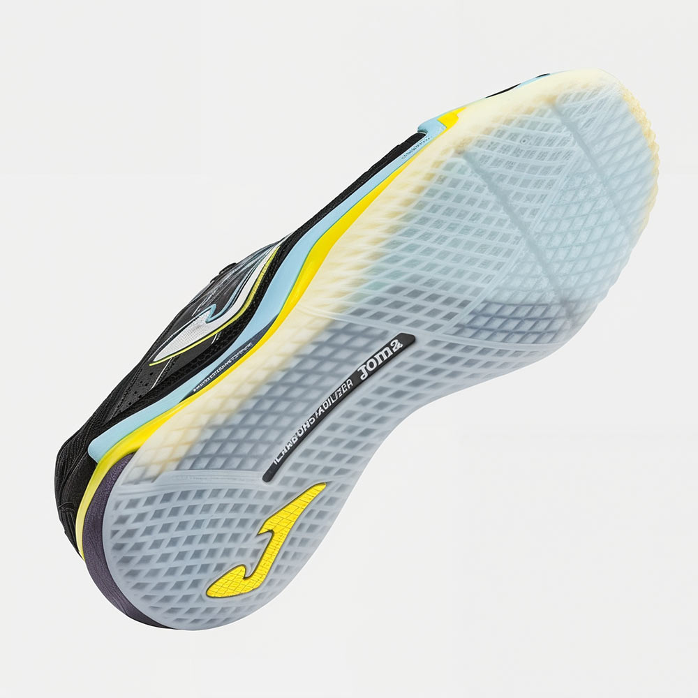 Zapatillas Futbol Sala Top Flex Ultimate 2601 IN Negro Celeste - Imagen 4