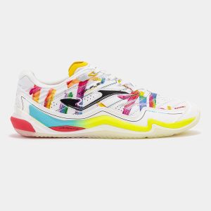 Zapatillas Futbol Sala Top Flex Ultimate 2676 IN Blanco Multicolor